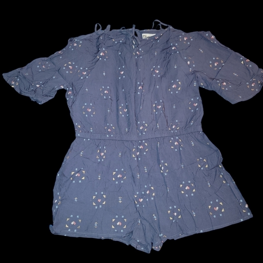 Girl's Epic Threads XL Cold Shoulder Rompers
